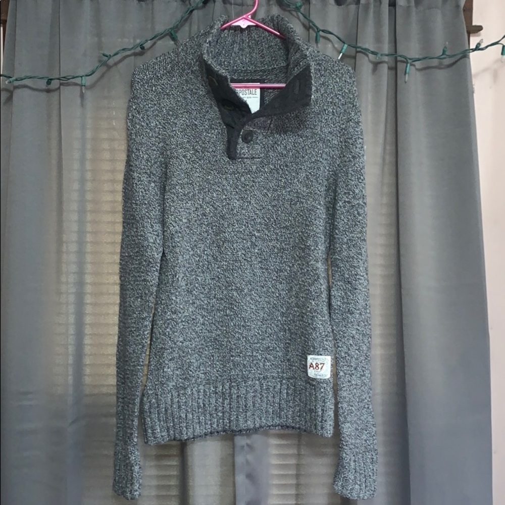 Mena 1/4 Button Up Sweater